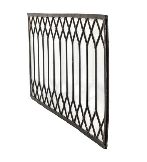 11"H X 30"W Beveled Glass Window
