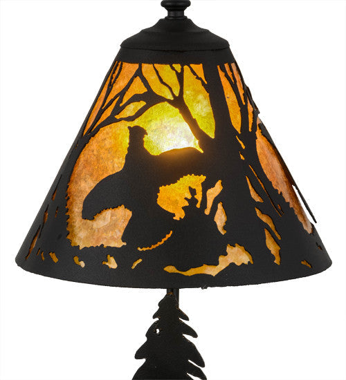 17"H Ruffed Grouse Table Lamp