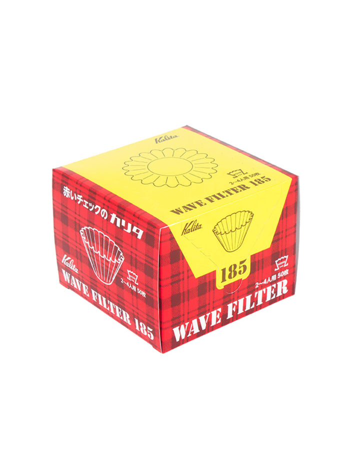 Photo of KALITA Wave 185 Filters (50-Pack) ( Default Title ) [ Kalita ] [ Filters ]