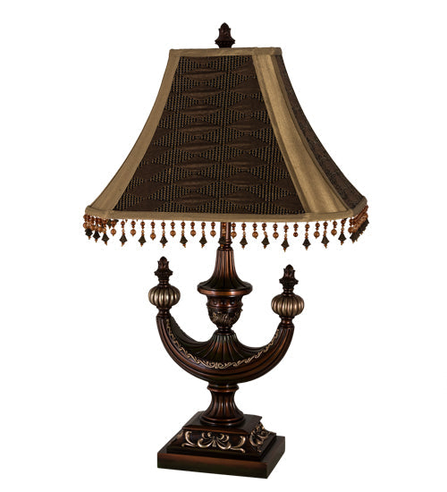 29"H Alhambra Oblong Victorian Desk Lamp