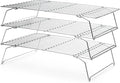 3-Piece Stackable Cooling Rack