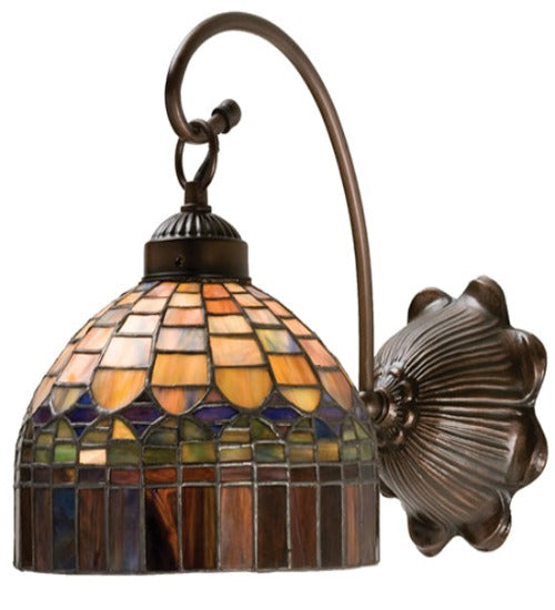8"W Tiffany Candice Victorian Wall Sconce