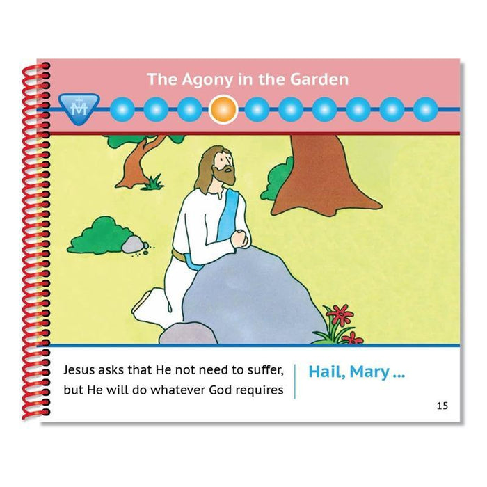 A Little Catholic's First Rosary Book: The Sorrowful Mysteries Bead-by-Bead Picture Prayer Book