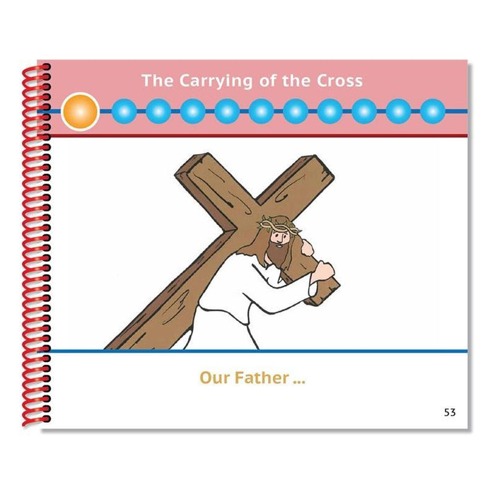 A Little Catholic's First Rosary Book: The Sorrowful Mysteries Bead-by-Bead Picture Prayer Book
