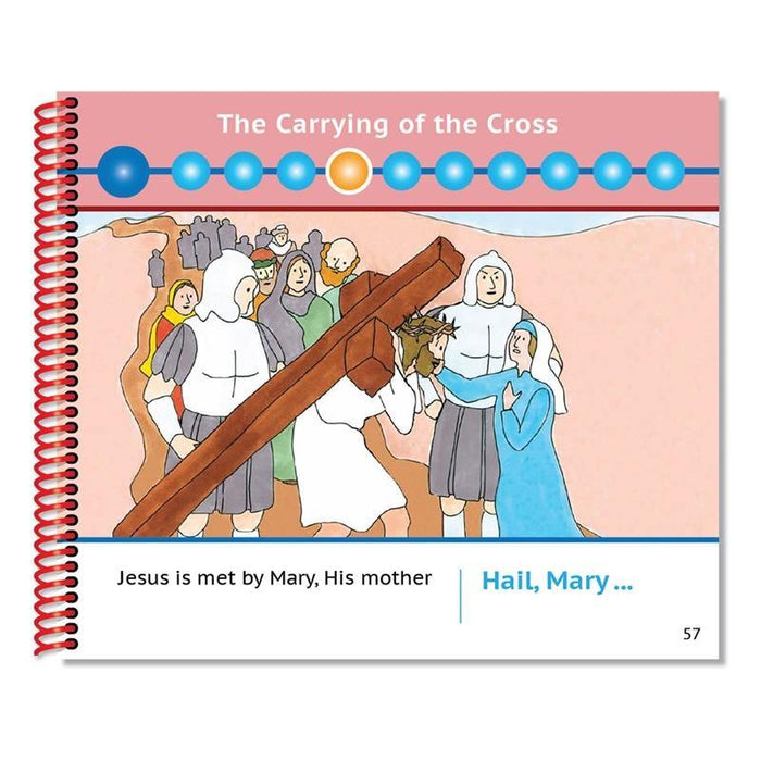 A Little Catholic's First Rosary Book: The Sorrowful Mysteries Bead-by-Bead Picture Prayer Book
