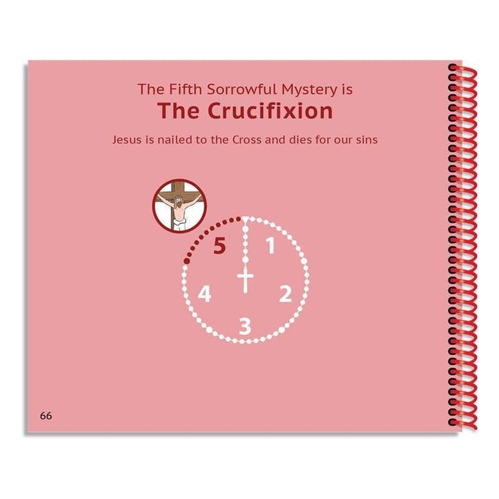 A Little Catholic's First Rosary Book: The Sorrowful Mysteries Bead-by-Bead Picture Prayer Book