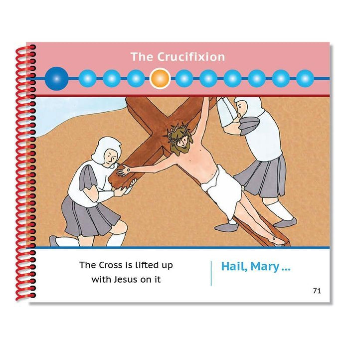 A Little Catholic's First Rosary Book: The Sorrowful Mysteries Bead-by-Bead Picture Prayer Book