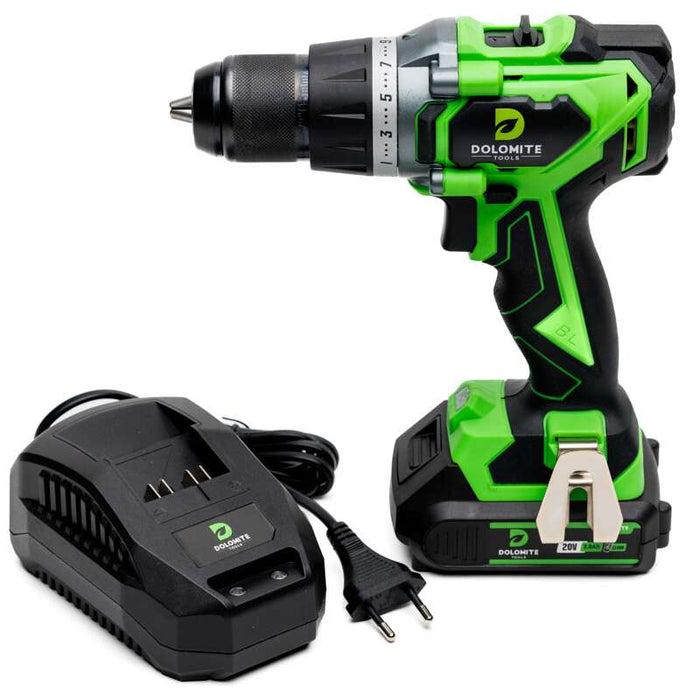 Akumulatorska bušilica 20V 80NM Brushless BC Dolomite