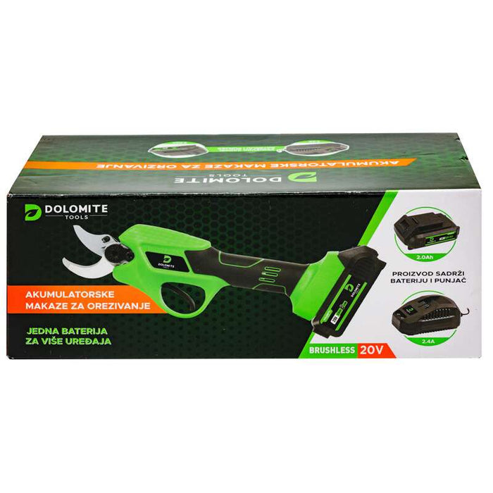 Akumulatorske makaze za orezivanje 20V BC Brushless Dolomite