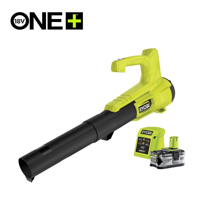 Akumulatorski duvač lišća u setu sa punjačem i baterijom RY18BLA-140 4Ah (18V ONE+™) RYOBI