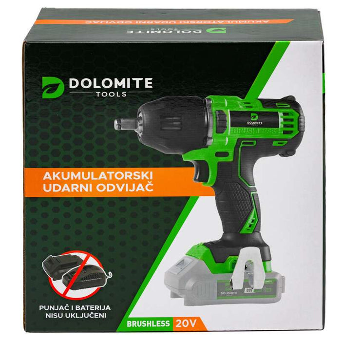 Akumulatorski udarni odvijač SOLO (100-400NM) Brushless Dolomite