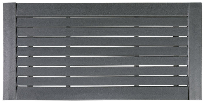 Amora - Charcoal Gray - Rectangular Cocktail Table