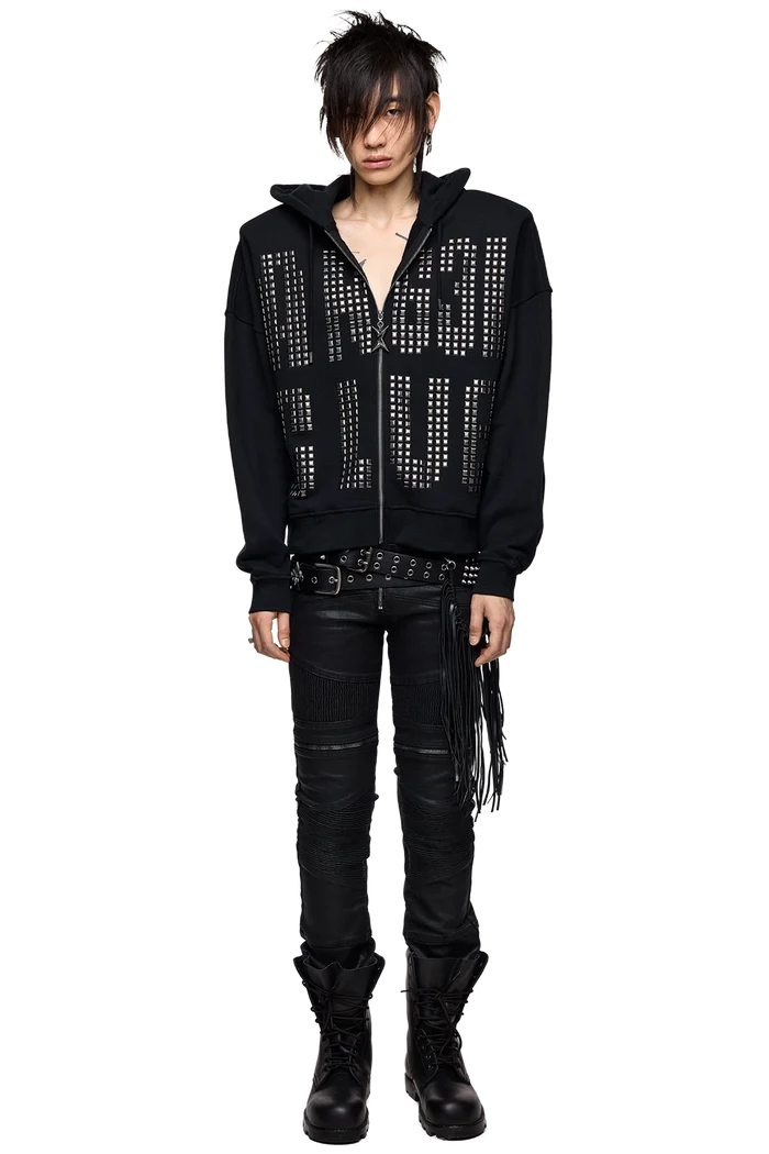 Angel Club Zip Up Hoodie