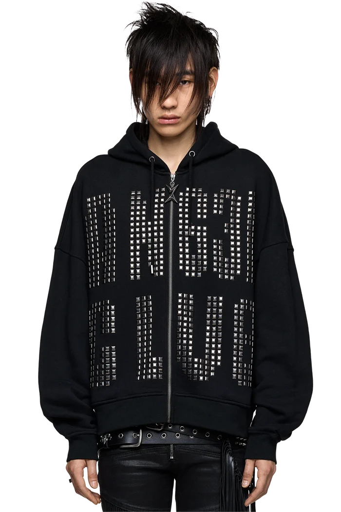 Angel Club Zip Up Hoodie