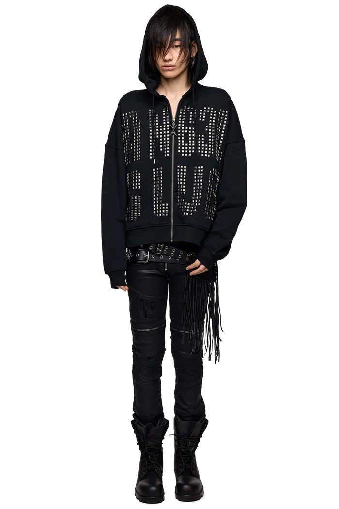 Angel Club Zip Up Hoodie