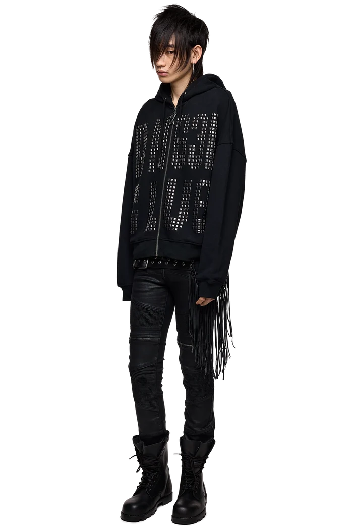 Angel Club Zip Up Hoodie