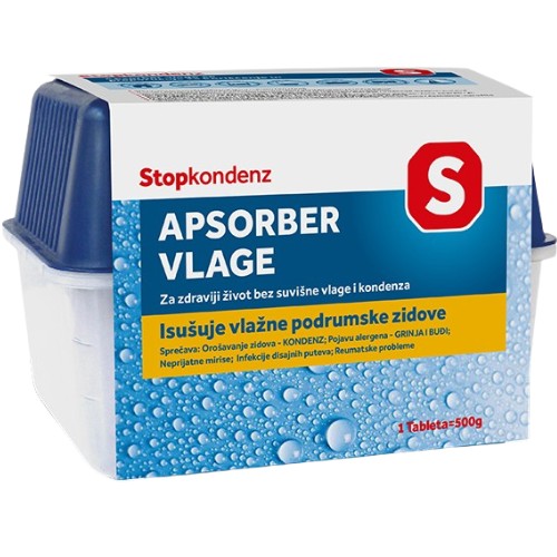 Apsorber vlage Stop Kondenz