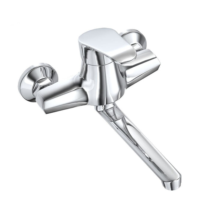 AQUASAN Nika baterija zidna L lula 150 mm 300906-L1