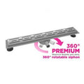 AQUASAN Podni slivnik PREMIUM 600mm 28065