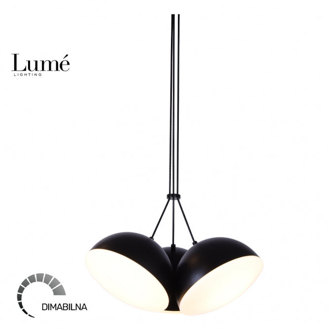 ARIA 28 VISILICA DIMABILNA 60W 3000K CRNA