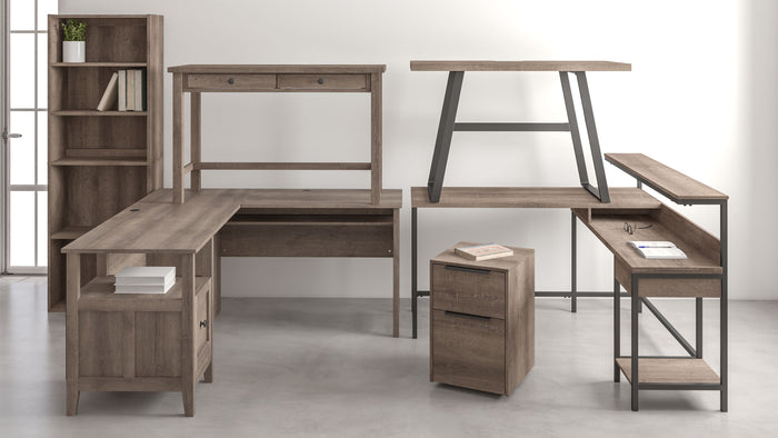 Arlenbry - Gray - Home Office Small Desk
