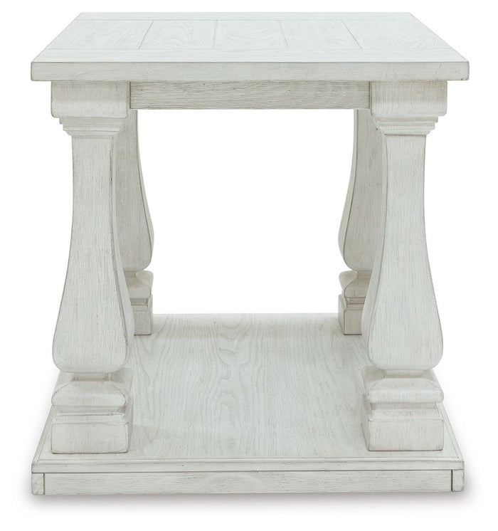 Arlendyne - Antique White - Rectangular End Table