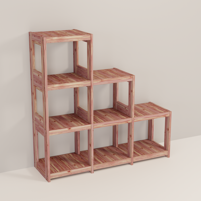 Solid / 6 Cube Triangle System