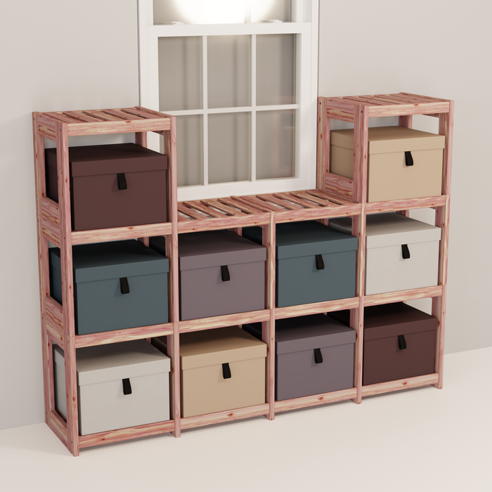 An aromatic cedar cube system