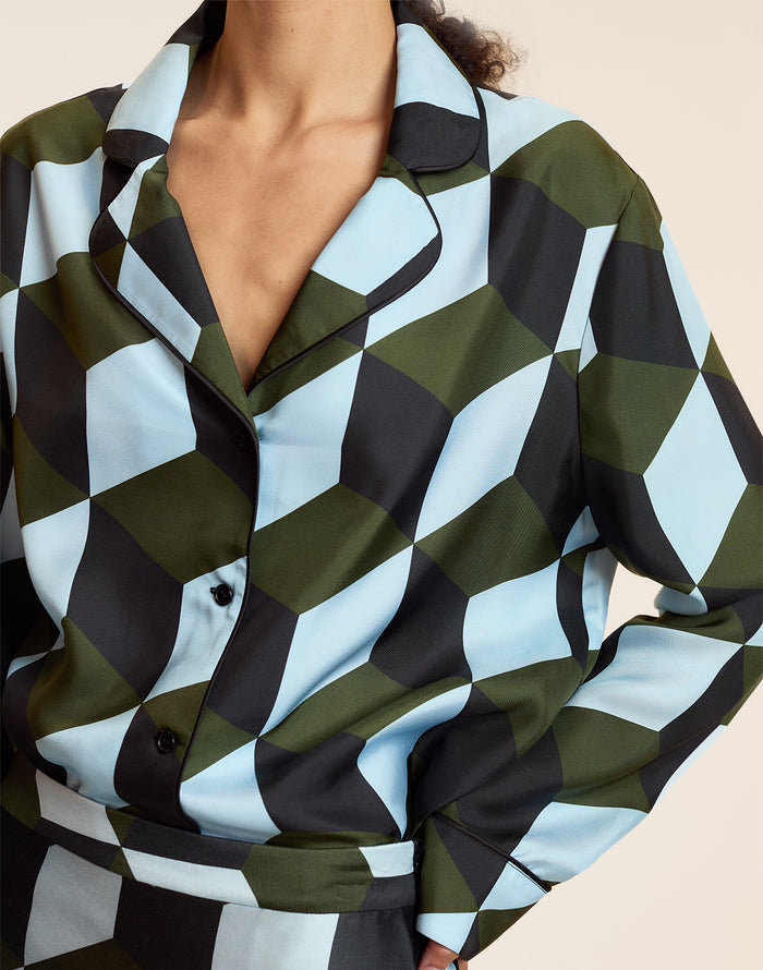 Art Deco PJ Top