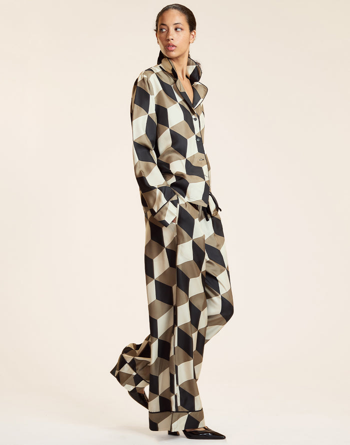 Art Deco PJ Top