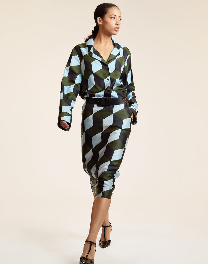 Art Deco PJ Top