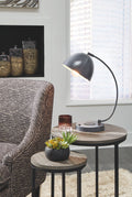 Austbeck - Gray - Metal Desk Lamp