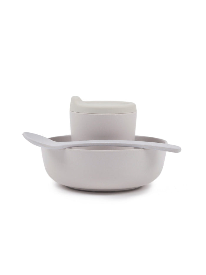 Photo of EKOBO Bambino Baby Feeding Set ( Cloud ) [ EKOBO ] [ Plates ]