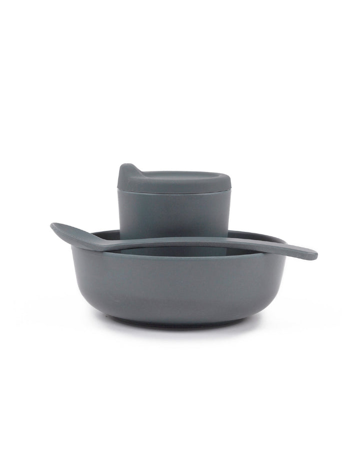 Photo of EKOBO Bambino Baby Feeding Set ( Storm ) [ EKOBO ] [ Plates ]