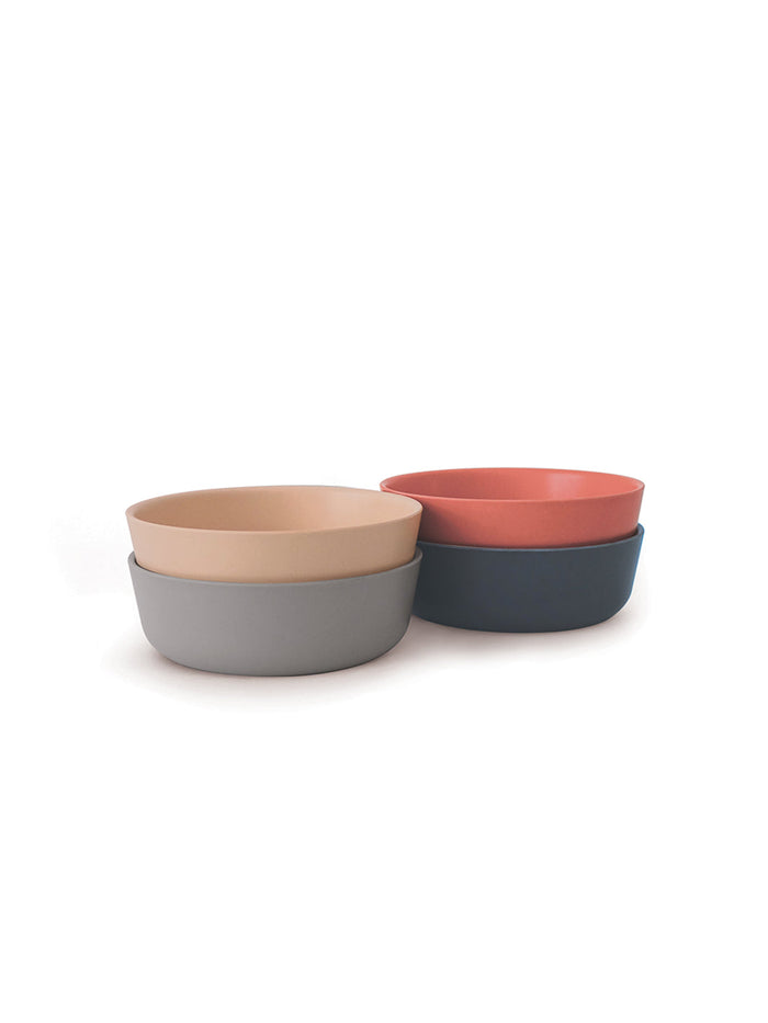Photo of EKOBO Bambino Bowl Set (4 bowls) ( SCANDI ) [ EKOBO ] [ Bowls ]
