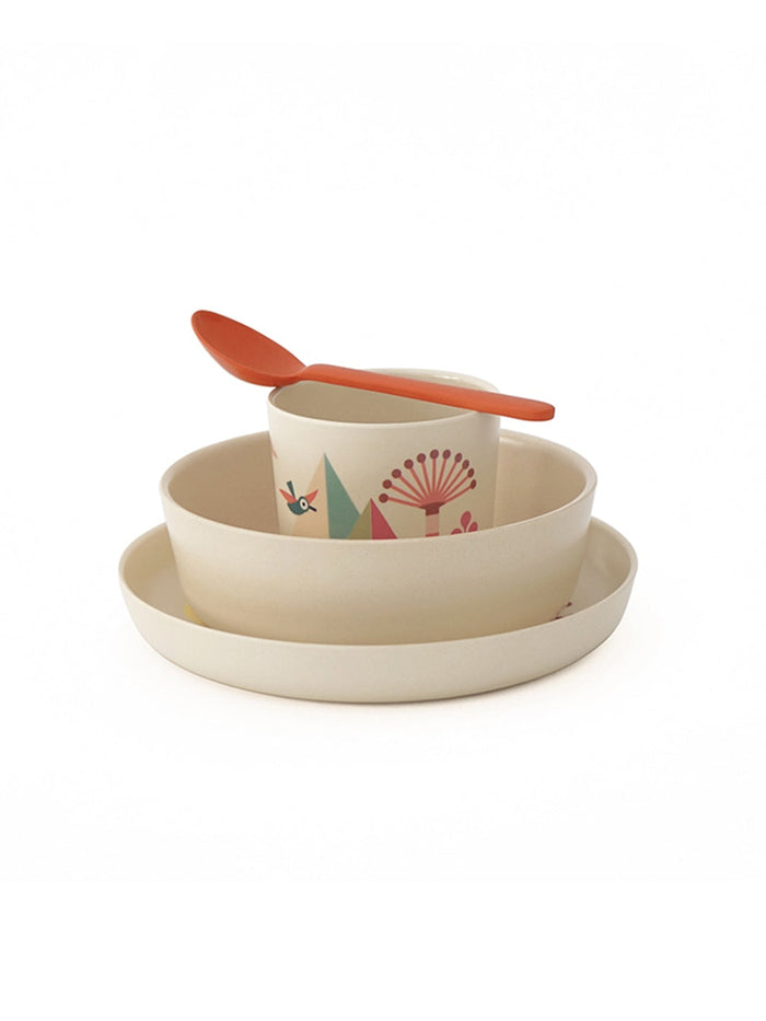 Photo of EKOBO Bambino Illustrated Kids Dinner Set ( ) [ EKOBO ] [ Plates ]