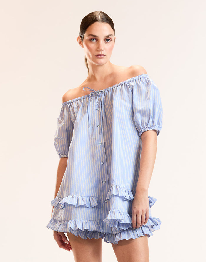 Bardot Stripe Shorts