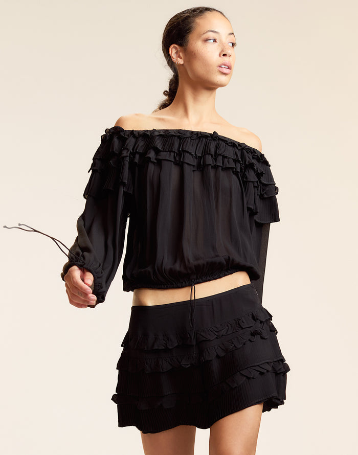 Bella Ruffle Blouse