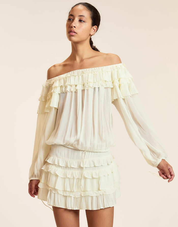 Bella Ruffle Blouse
