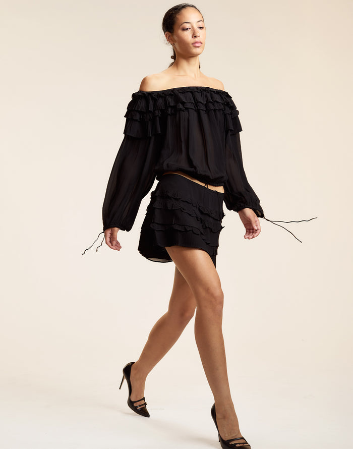 Bella Ruffle Blouse