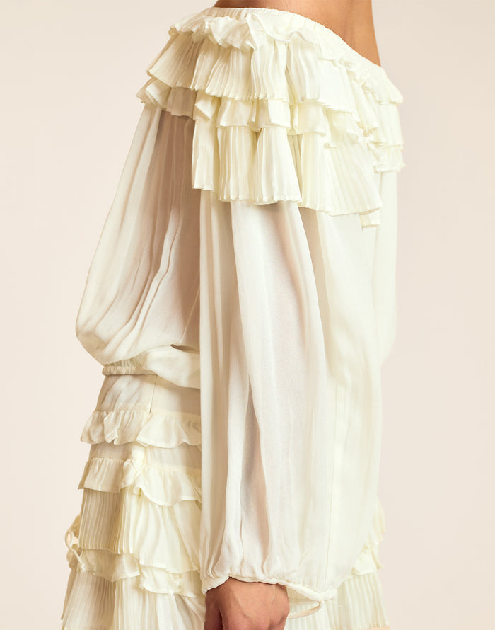 Bella Ruffle Blouse