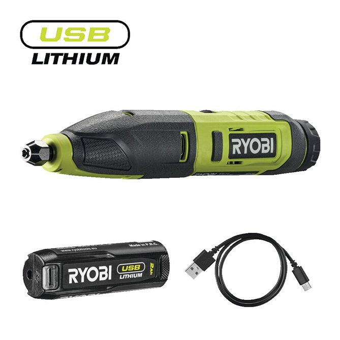 Bežični alat za rezbarenje USB Lithium™ RPC4-120G 4V (2,0 Ah) RYOBI