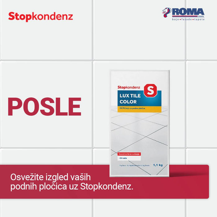 Boja za zidne i podne pločice 1.1kg Stop Kondenz