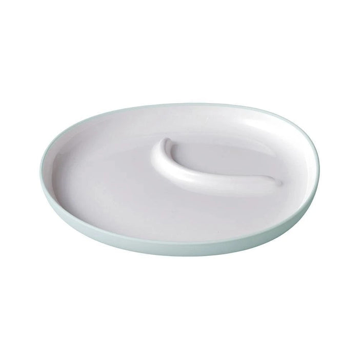 Photo of KINTO BONBO Plate 240x220mm ( Blue Grey ) [ KINTO ] [ Plates ]
