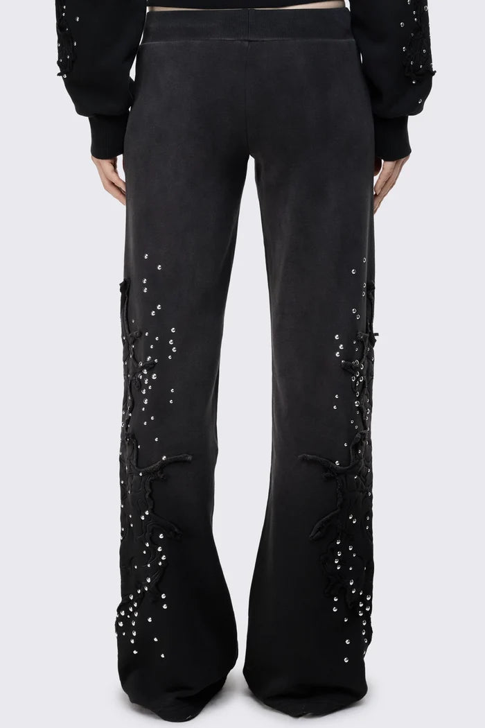 Breathe Sigil Studded Patch Bootcut Sweatpants