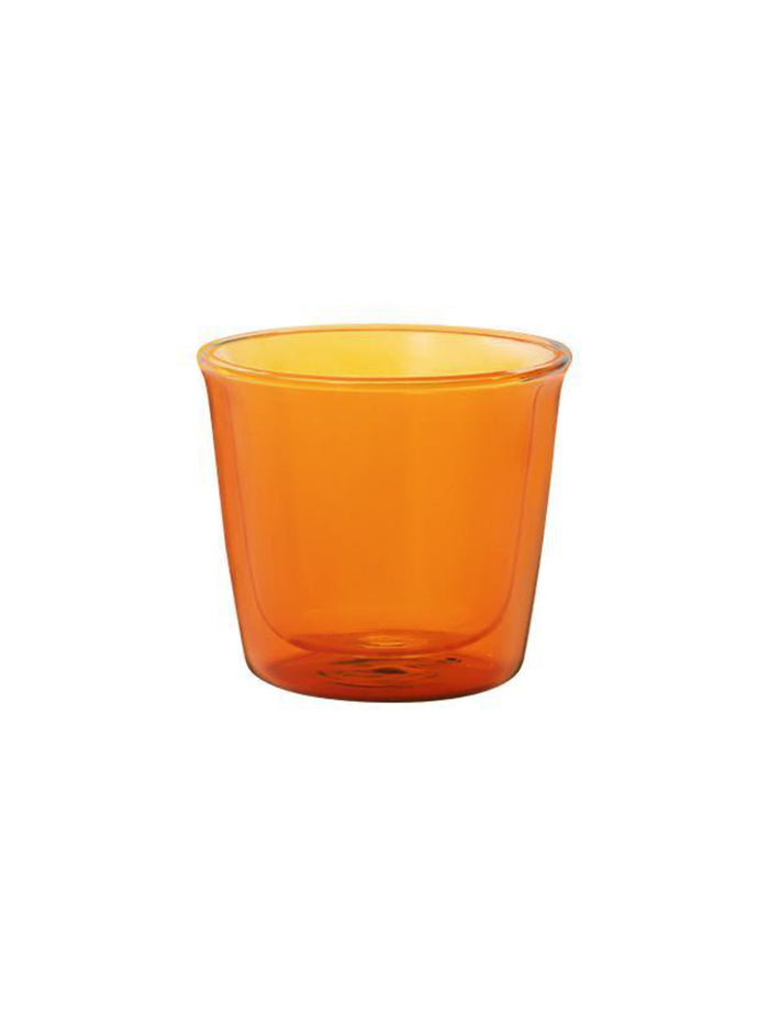 Photo of CAST AMBER Double Wall Glass (250ml/8.5oz) ( Amber ) [ ] [ Coffee Glasses ]