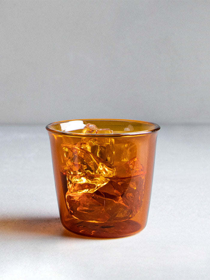 Photo of CAST AMBER Double Wall Glass (250ml/8.5oz) ( ) [ ] [ Coffee Glasses ]