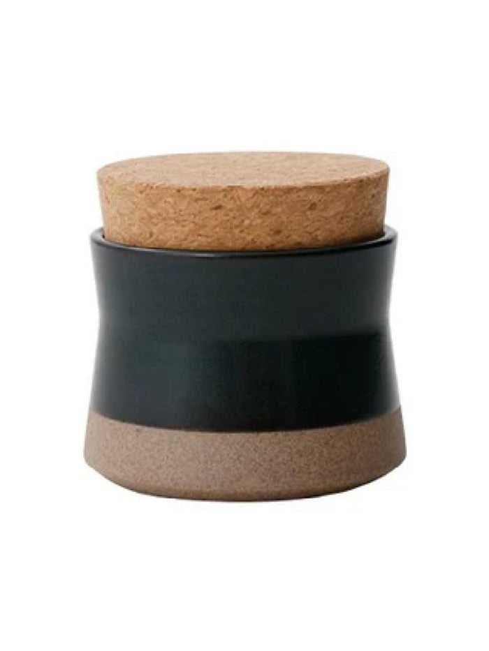 Photo of KINTO Ceramic Lab Canister 100ml ( Black ) [ KINTO ] [ Storage ]