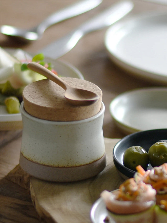 Photo of KINTO Ceramic Lab Canister 100ml ( ) [ KINTO ] [ Storage ]