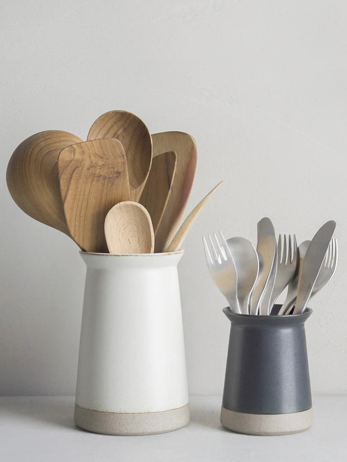 Photo of KINTO Ceramic Lab Cutlery Holder (60mm/2.3in) ( ) [ KINTO ] [ Storage ]
